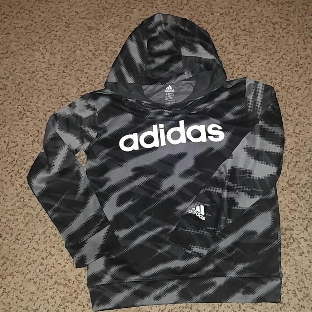 Boys Adidas Dry Fit Hoodie